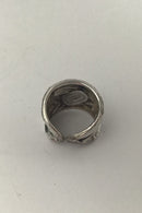 Jacob Hull Forsølvet Metal Ring
