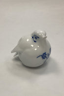 Royal Copenhagen Musselmalet Riflet figur af fugl (Spurv)