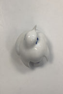 Royal Copenhagen Musselmalet Riflet figur af fugl (Spurv)