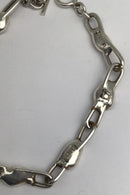 Jacob Hull Forsølvet Metal Armlænke