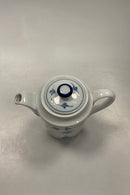 Bing og Grøndahl Blåmalet Musselmalet Hotel Kaffekande med logo No. 1051