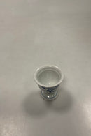 Bing og Grøndahl Blåmalet / Musselmalet æggebæger No. 1103 med monogram