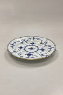 Royal Copenhagen Musselmalet Riflet med Guld Sidetallerken No. 181
