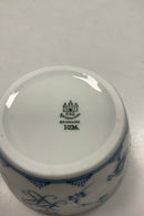 Bing og Grøndahl Blåmalet / Musselmalet Oliven Skål No. 1036 med monogram