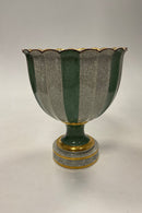 Royal Copenhagen Krakele Vase på Fod No.619 / 3138