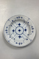 Royal Copenhagen Musselmalet Riflet Dyb Tallerken No. 165