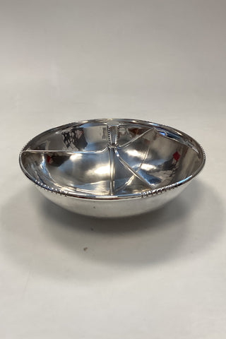 Georg Jensen Sterling Sølv Tredelt Skål No. 323C