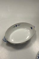 Royal Copenhagen Musselmalet Helblonde Oval Lågfad No 1129 og 622 låg