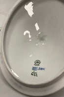 Royal Copenhagen Musselmalet Helblonde Oval Lågfad No 1129 og 622 låg