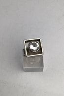 Niels Erik From Sterling Sølv Moderne Ring