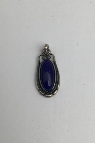Georg Jensen 2009 Sterling Sølv Årsvedhæng Lapis Lazuli