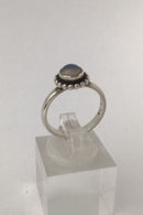 Georg Jensen Sterling Sølv Ring No. 9B Månesten