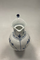 Royal Copenhagen Musselmalet Riflet Chokoladekande uden låg No. 482