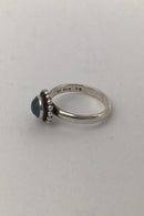Georg Jensen Sterling Sølv Ring No. 9B Månesten