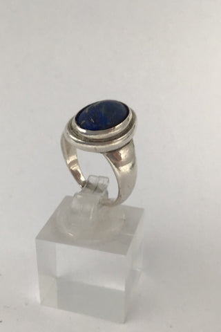 Georg Jensen Sterling Sølv Ring No. 46 B Lapis Lazuli