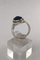 Georg Jensen Sterling Silver Ring No. 46 B Lapis Lazuli