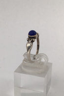 Georg Jensen Sterling Silver Ring No. 55 Lapis Lazuli