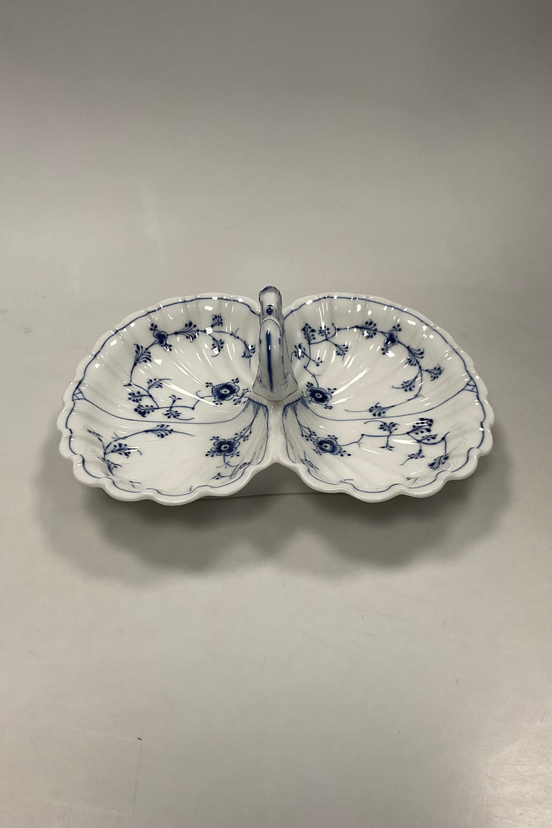 Royal Copenhagen Musselmalet Riflet Kabaretfad No. 395