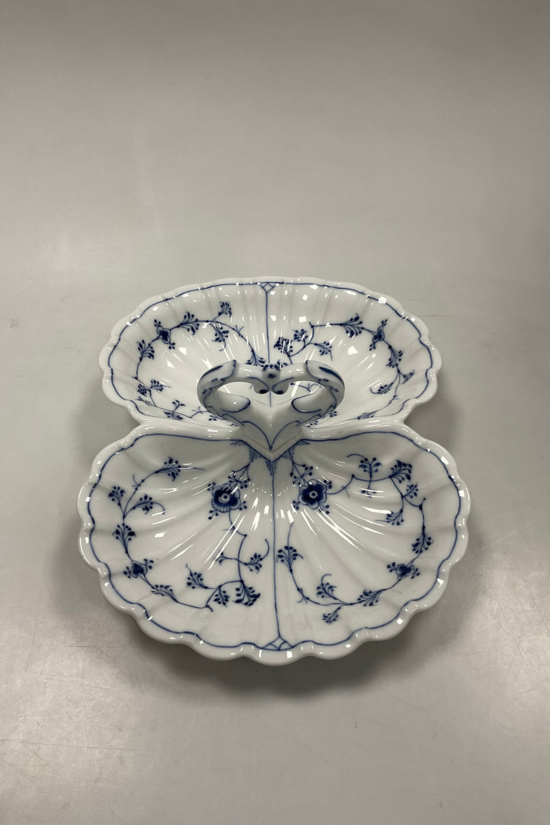 Royal Copenhagen Musselmalet Riflet Kabaretfad No. 395