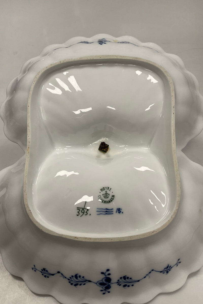 Royal Copenhagen Musselmalet Riflet Kabaretfad No. 395