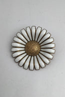 Volmer Bahner Forgyldt Sterling Sølv Marguerit Broche&nbsp;