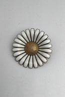 Volmer Bahner Forgyldt Sterling Sølv Marguerit Broche&nbsp;