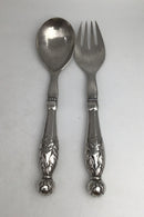 Georg Jensen Sølv Ornamental Salatsæt No. 159