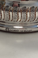 Sølvplet / Træ Flaske Bakke fra English Silverhouse Copenhagen