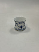 Royal Copenhagen Musselmalet Riflet Vase No. 2158