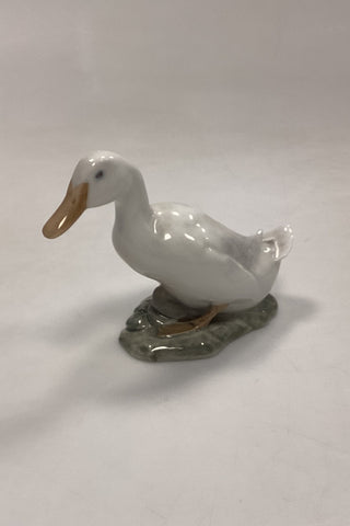 Royal Copenhagen Figur af Hvid And No. 1192