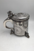 English Silver House / Axel Salomonsen Sterling Sølv Lågkrus