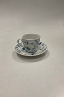 Bing og Grøndahl Blåmalet Musselmalet Hotel Kaffekop No. 1022