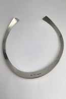 Georg Jensen Sterling Sølv Moderne Halsring