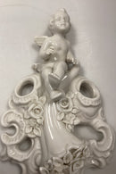 Tysk to-armet væglampet i Porcelæn