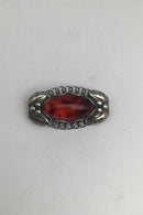 Georg Jensen Sterling Sølv Broche No. 223 (Rav)