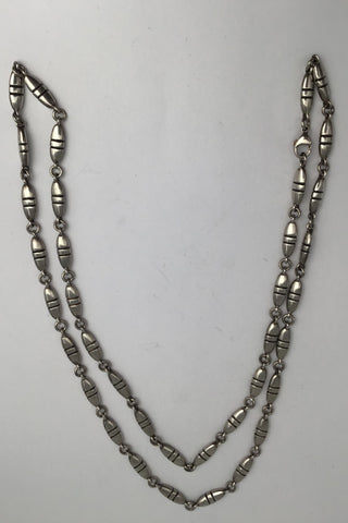 Georg Jensen Sterling Sølv Halskæde No. 391 Lene Munthe