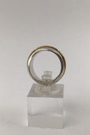 Georg Jensen Sterling Sølv 18kt Guld Ring No. 313 Regitze Overgaard
