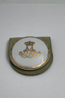 Royal Copenhagen Taske Spejl med Dronning Margrethes Monogram