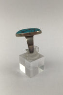 Niels Erik From Sterling Sølv Ring (Turkis)