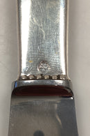 Georg Jensen Kugle Sterling Sølv Spisekniv med kort håndtag (med skær)