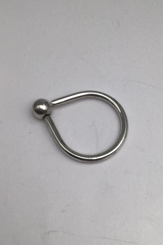 Georg Jensen Sterling Sølv Nøglering No. 432 Andreas Mikkelsen
