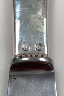 Georg Jensen Kugle Sterling Sølv Spisekniv med kort håndtag (med skær)