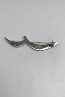 Royal Copenhagen Sterling Sølv Broche