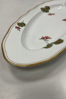 Royal Copenhagen Art Nouveau Set No. 225 Pelargonium Fish Dish No. 2015
