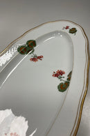 Royal Copenhagen Art Nouveau Set No. 225 Pelargonium Fish Dish No. 2015