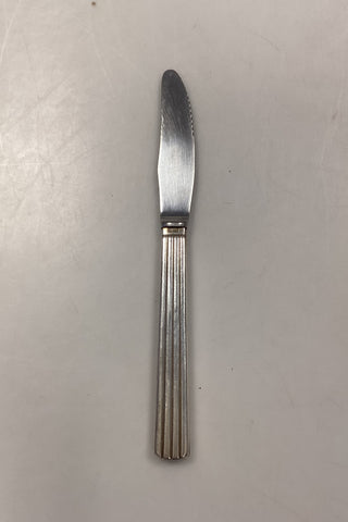Georg Jensen Sterling Sølv Bernadotte Frokostkniv (med Skær)