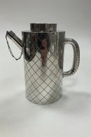 Georg Jensen Sterling Sølv Cocktail Shaker, Bakke og Bægre No. 819