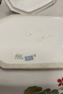 Royal Copenhagen Art Nouveau Stel No. 225 Pelargonie Terrin med fad No. 2038 / 2040