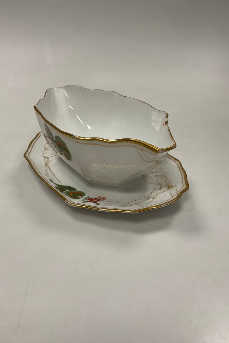 Royal Copenhagen Art Nouveau Stel No. 225 Pelargonoe Sovseskål No. 2035