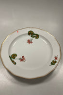 Royal Copenhagen Art Nouveau Stel No. 225 Pelargonoe Rundt Fad No. 2018